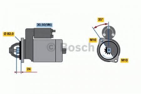  12V, 2.0KW 0001109061 BOSCH