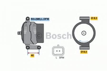 DREHSTROMGENERATOR 0124415014 BOSCH