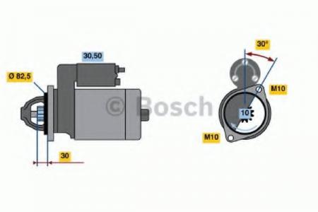 BOSCH 0986013150  12V, 1.7KW 0986013150