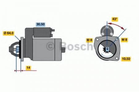 STARTER 0986013940 BOSCH