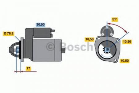 BOSCH 0986014600  12V, 1.4KW 0986014600