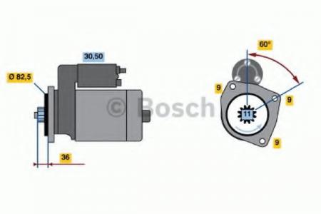 , 12 1.4 0986014950 BOSCH