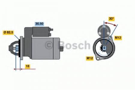 BOSCH 0986016240  12V, 1.8KW 0986016240