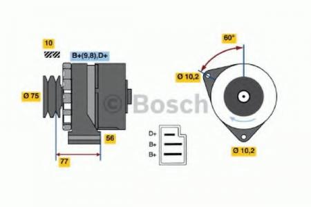 DREHSTROMGENERATOR 0986032800