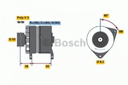 DREHSTROMGENERATOR 0986036191