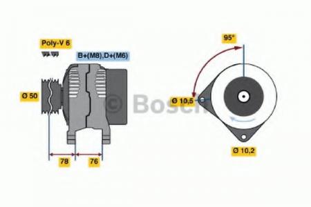 DREHSTROMGENERATOR 0986039000