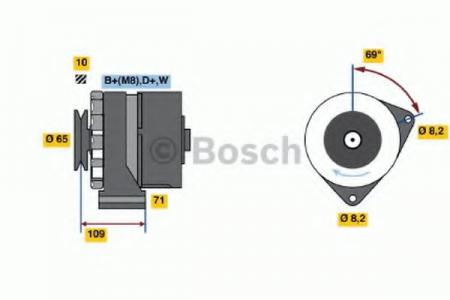 DREHSTROMGENERATOR 0986039120