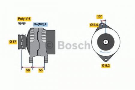 DREHSTROMGENERATOR 0986041100 BOSCH