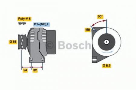 Drehstromgenerator Bosch 0986041150 0986041150 BOSCH
