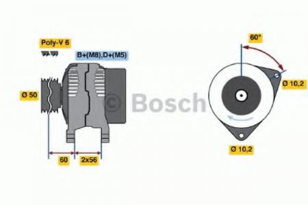 DREHSTROMGENERATOR 0986044960 BOSCH