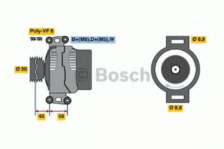 DREHSTROMGENERATOR 0986042520