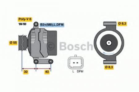 DREHSTROMGENERATOR 0986041850