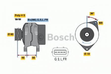 DREHSTROMGENERATOR 0986042301