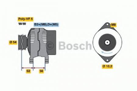 DREHSTROMGENERATOR 0124515031 BOSCH