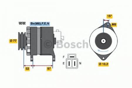 DREHSTROMGENERATOR 0986043011