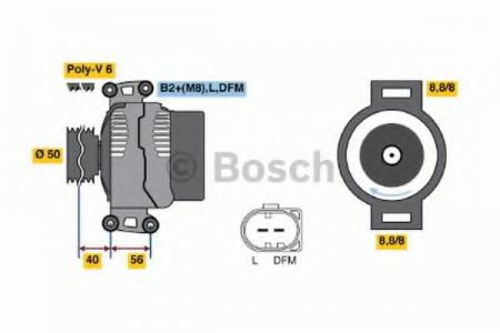 DREHSTROMGENERATOR 0986045420 BOSCH