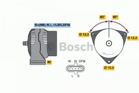 DREHSTROMGENERATOR 0986046590