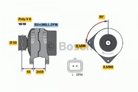 DREHSTROMGENERATOR 0986047370