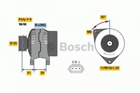  12 80 TOYOTA COROLLA E12J 1, 4VVTI-2, 0 0986049490