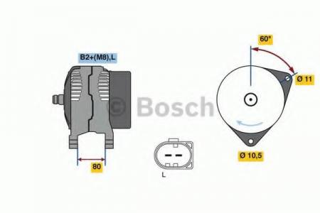 DREHSTROMGENERATOR 0986049950 BOSCH