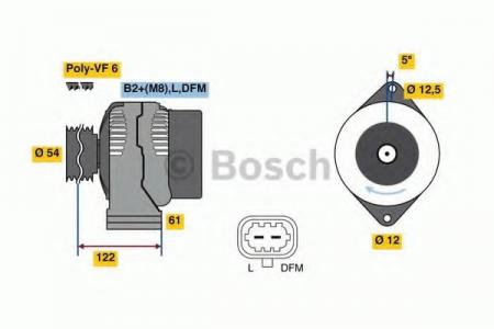 DREHSTROMGENERATOR 0986080380 BOSCH