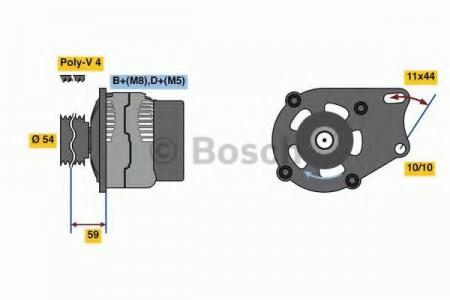 DREHSTROMGENERATOR 0986080490