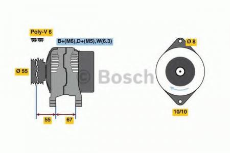 DREHSTROMGENERATOR 0986080900 BOSCH