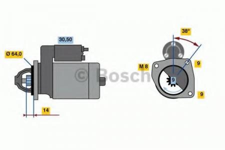 STARTER F000AL0320 BOSCH