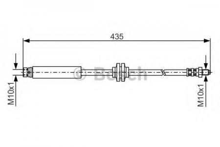 BREMSSCHLAUCH 1987481373 BOSCH