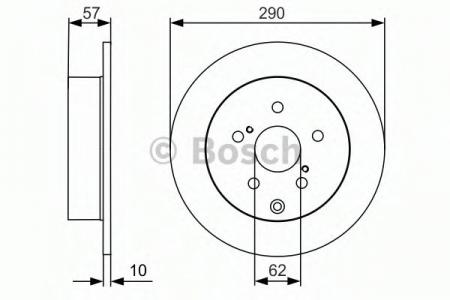   TOYOTA COROLA VERSO 1.6-2.2 04-  D=290. 0 986 479 989