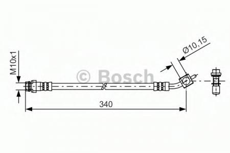 Bremsschlauch Bosch 1987481423 1987481423 BOSCH