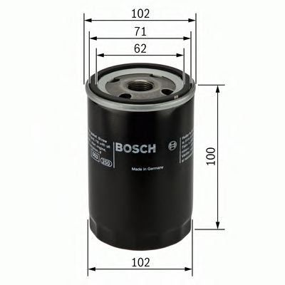 OELFILTER 0451203178 BOSCH