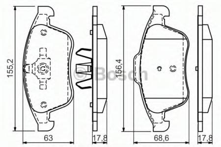 0 986 494 556   . RENAULT LAGUNA III 2.0 / 2.0DCI / 3.0 / 3.5 07] 0986494556