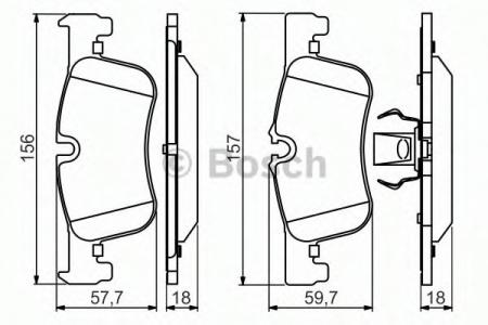   BMW 1 F20/F21 114-118 10-  0986494561