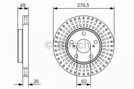  .. TOYOTA AURIS 12- / COROLLA 13- 0986479A62