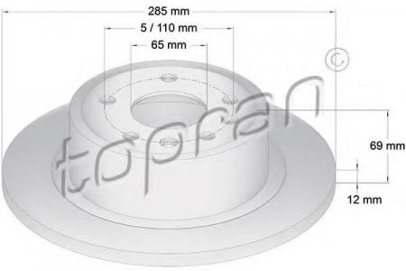   OPEL OMEGA B 94-03  D=286. 200949755