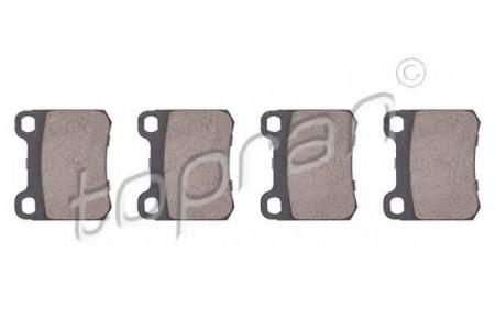 set brake pads 400 418 376 HANS PRIES