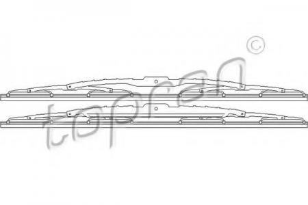  550MM  AUDI A6 1.8-2.8/TDI/16V 06/94-02/97 108965885