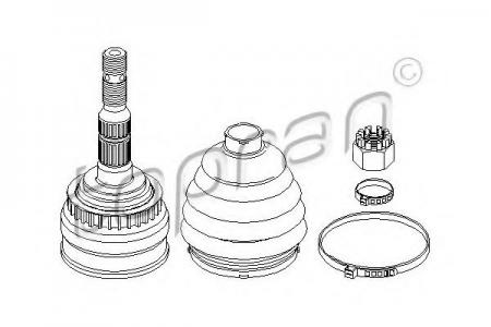    [ABS]  OPEL ASTRA 92-98, VECTRA B 96-01 206116755