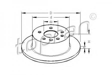    [270X10] 5 .  OPEL OMEGA A 1, 8 / N / S;2, 0I;3, 0I 86-94 200944755