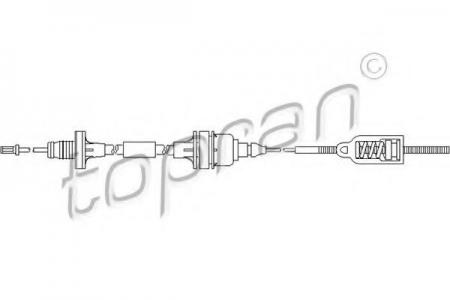 clutch cable 206 560 015 HANS PRIES