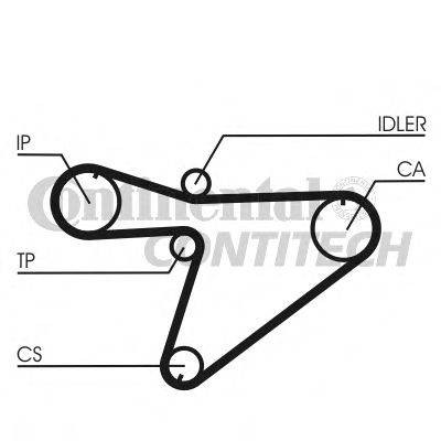   108X320 DAIHATSU CONTITECH CT810