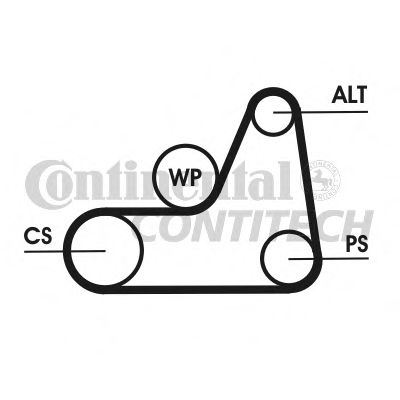    CONTITECH 6PK1042 ELAST