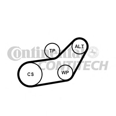   6PK1045  6PK1045K1 ContiTech