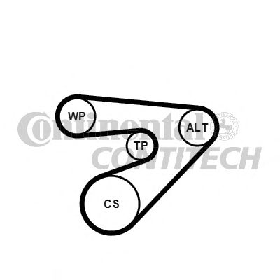    6PK1453K2 ContiTech