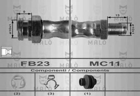   . Alfa Romeo 145,146 94-01, 8552 MALO