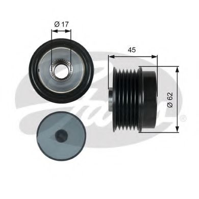   HY. KIA 1.4i - 1.6GDI - 2.0CVVT G4FA/G4FD/G4NA 11> OAP7180 Gates