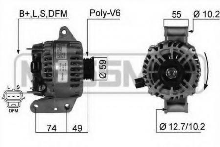  Ford 210241 Messmer