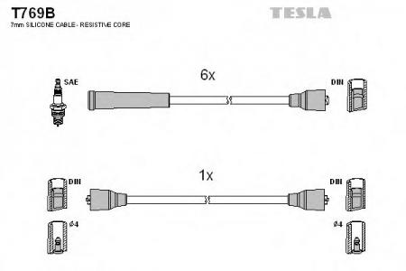   Opel Omega A -1990 3.0 T769B TESLA