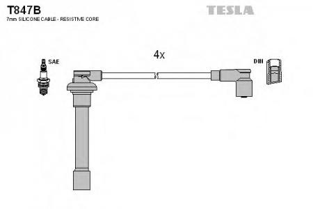   HONDA ACCORD IV 2.0 16V/2.2 16V T847B TESLA